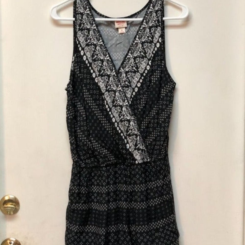 Patterned Romper